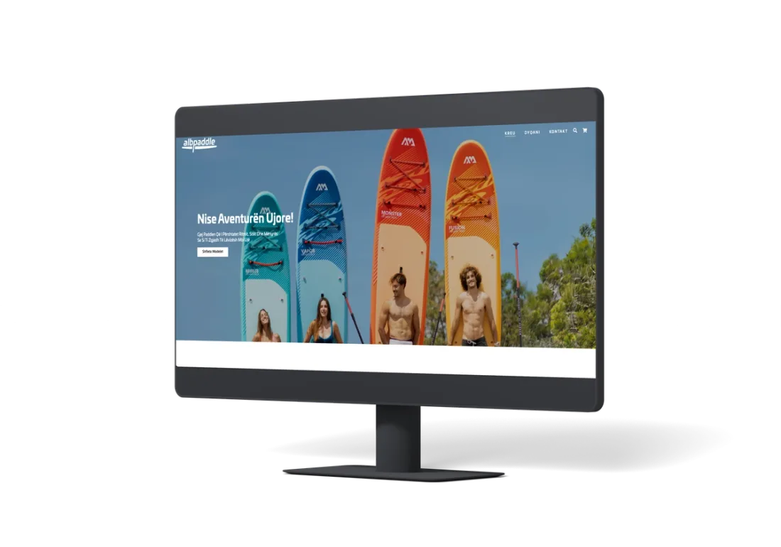 AlbPaddle website