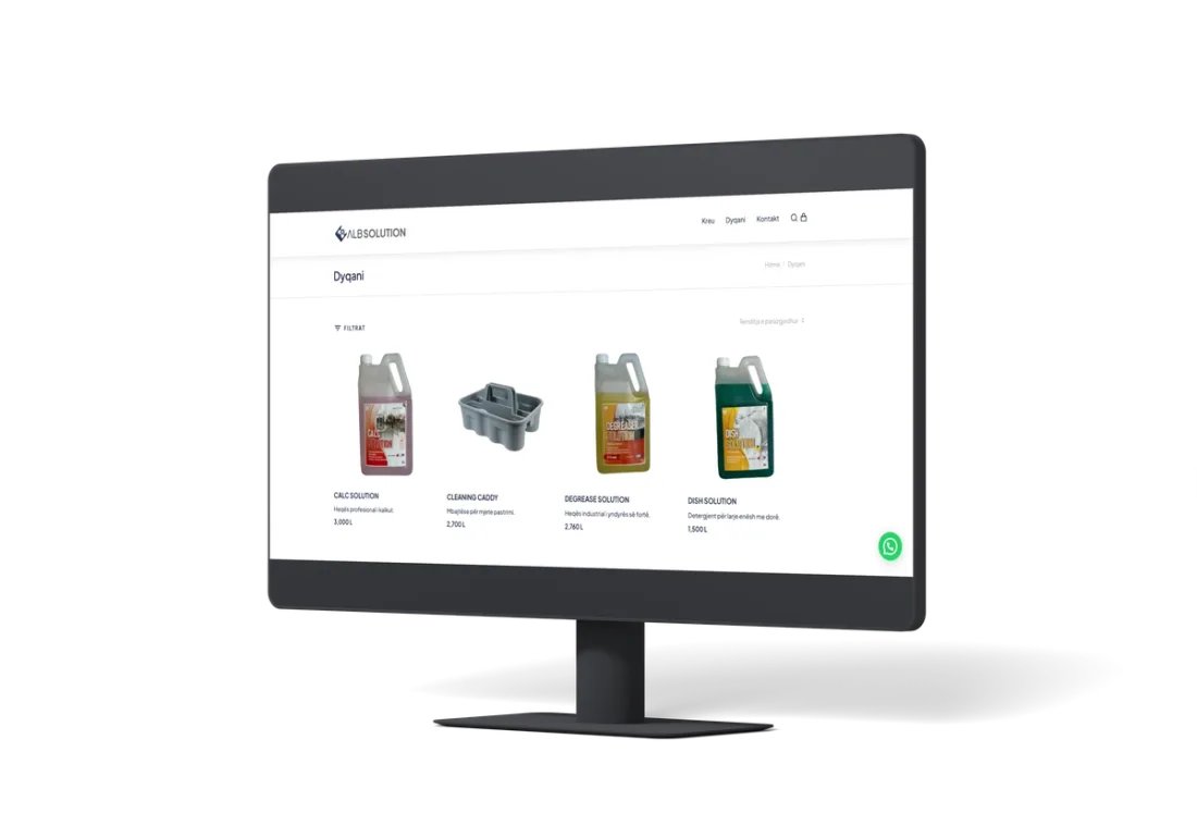 AlbSolution website